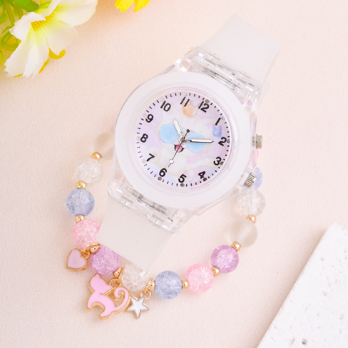 relojes para niñas reloj LED luminoso juguetes regalo regalos 7,8,9,10,12  años
