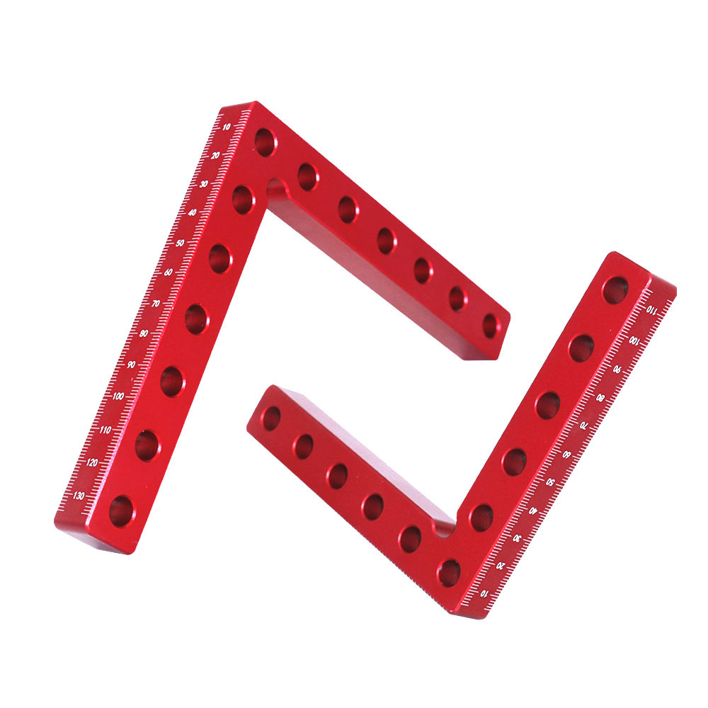 NorBeng Aluminum Alloy 90 Degree Positioning Squares Right Angle Clamps  Corner Clamp Carpenter Tool for Woodworking Picture Frame Box Cabinets  Drawers