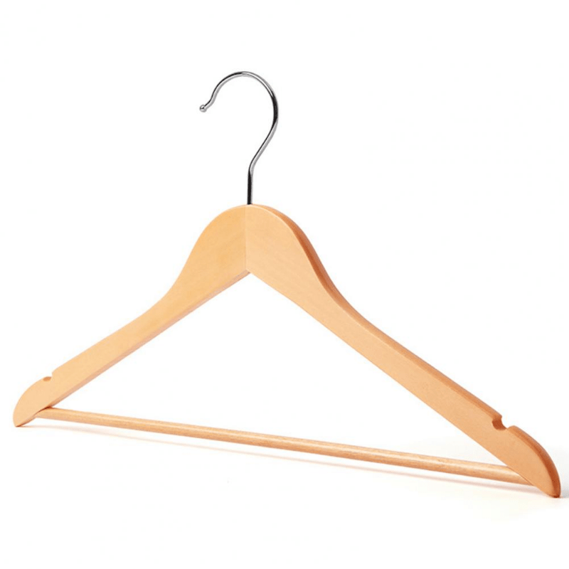 6pcs Triangular Wooden Hanger for Adult (Solid Wood)