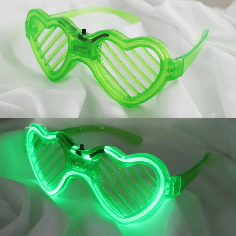 Led Glasses Party Supplies Light Up Glasses Shutter Shades - Temu