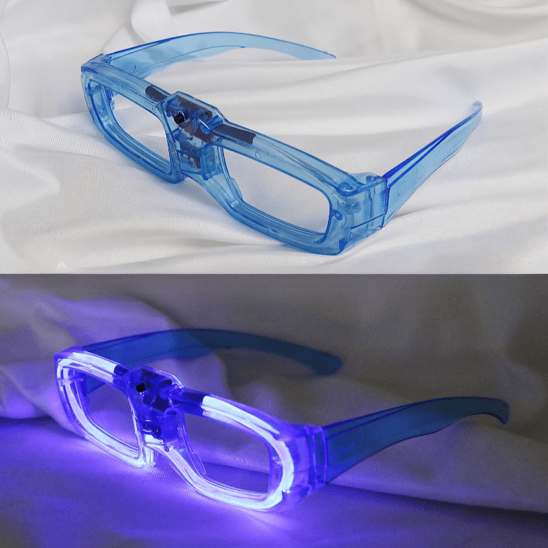 1 pièce de lunettes LED lumineuses en forme de cœur cadeaux - Temu France