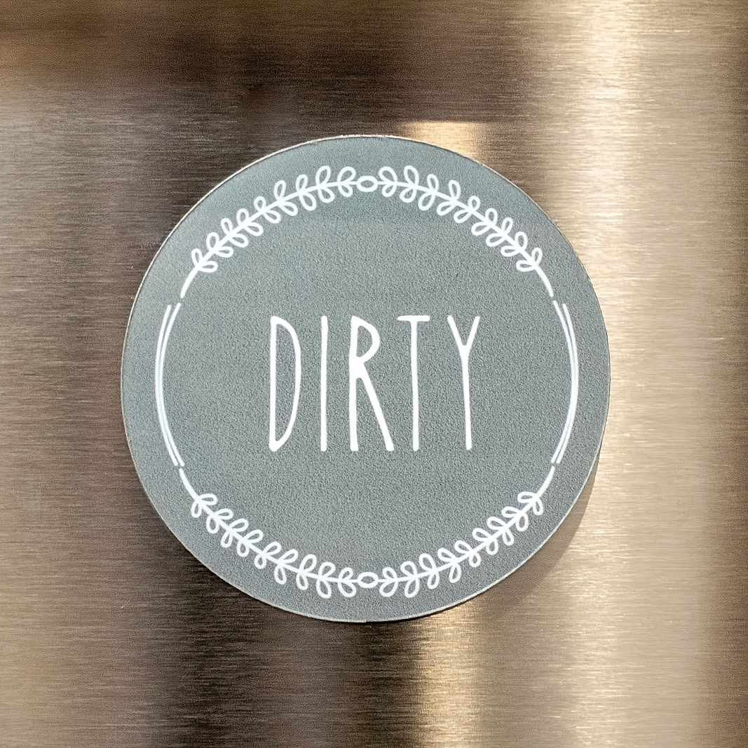 Dirty Clean Dishwasher Magnets