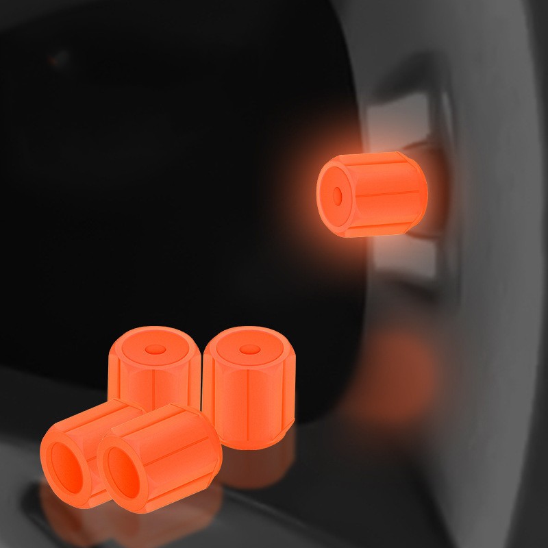Bouchons de Valve de pneu de voiture, couvercle de Valve lumineux