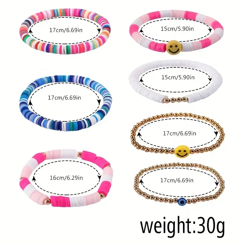 Mixed Color Plastic Boho Style Cartoon Mixed Style Loose Beads