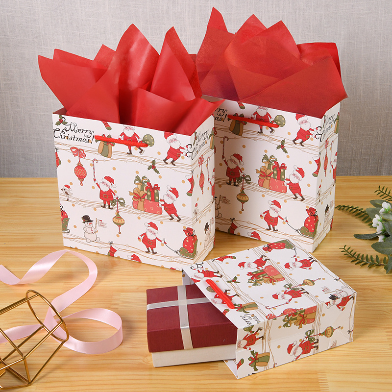  50 hojas de papel de seda brillante de 28 x 20 pulgadas para  bolsas de regalo, papel de seda perlado de 5 colores para envolver regalos, papel  de seda de colores