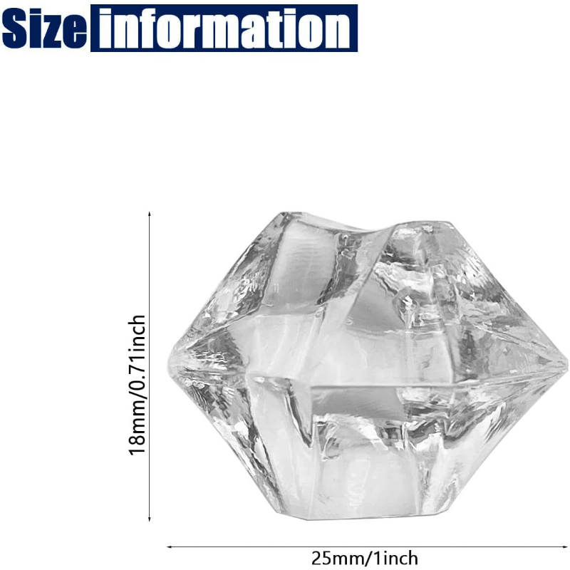 1 Confezione Cubetti Ghiaccio Finti Ghiaccio Finto Diamanti - Temu  Switzerland