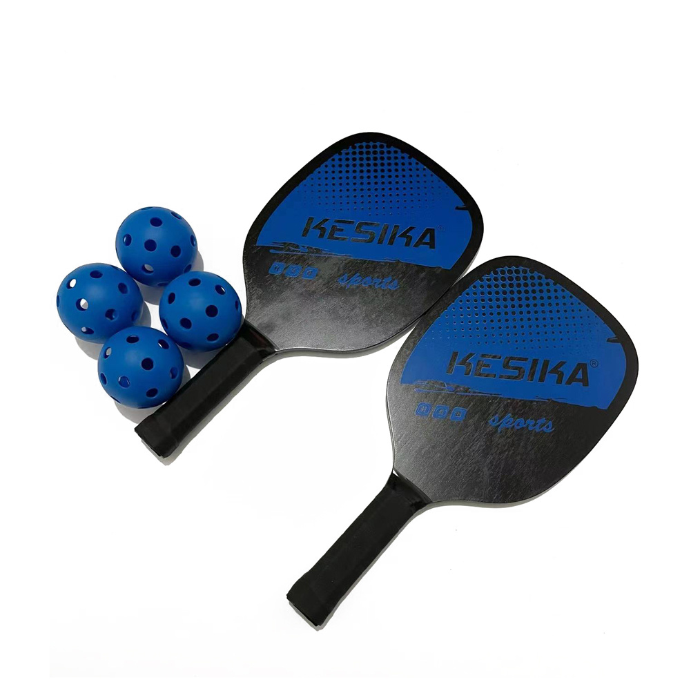 Premium Pickleball Paddle Set Includes 2 Rackets 4 Balls And Carrying ...