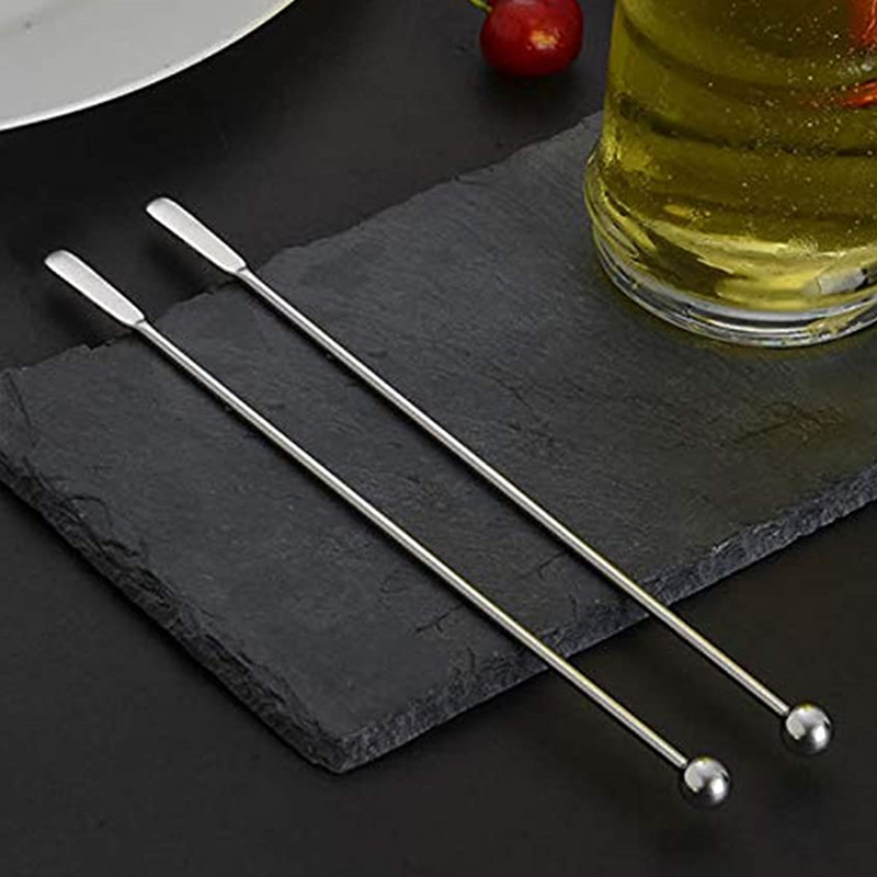 Stainless Steel Coffee Beverage Stir Sticks Cocktail - Temu