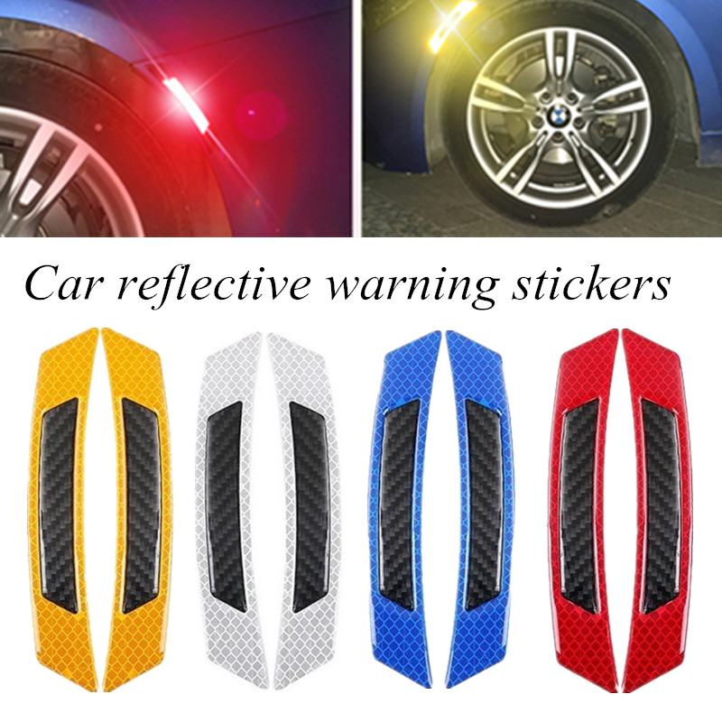 Make Car Stand Stylish 5d Carbon Fiber Reflective Stickers! - Temu