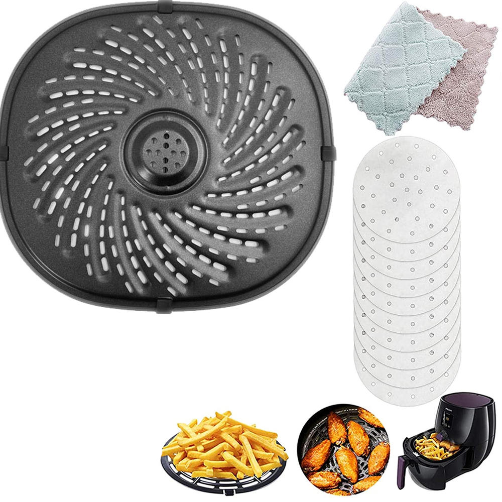 Air Fryer Round Cake Pan Carbon Steel High Temperature - Temu