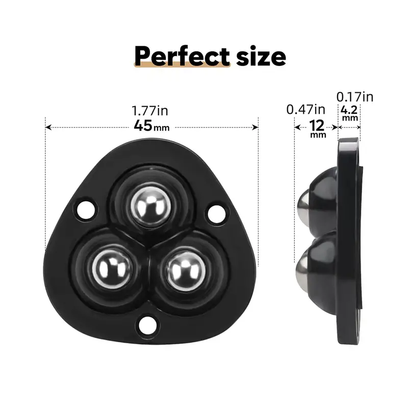 16 Pcs Mini Caster Appliances Wheels, 360°Rotation Small Appliance Wheels  for Kitchen Appliances, Adhesive Universal Caster Wheels Sticky Pulley  Small Appliance Casters for Storage Box (White): : Industrial &  Scientific