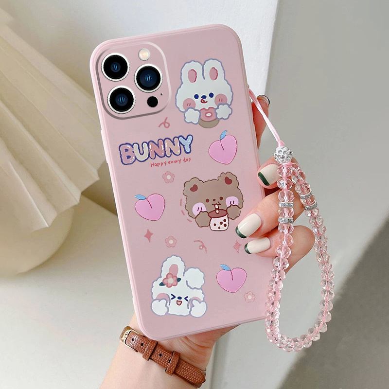 Pretty Cat Bling Design Mobile Phone Case Iphone 14 13 - Temu