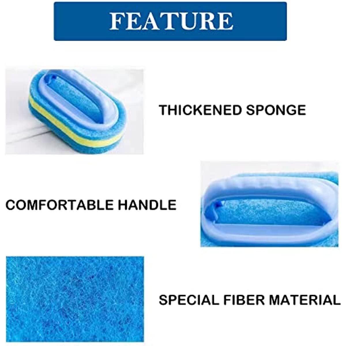 Sponge Pool Brushes at