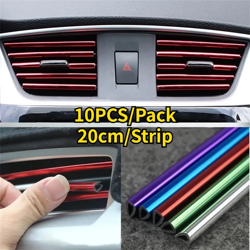 Universal Car Moulding Decoration Flexible Strips Pvc Strip Interior Auto  Mouldings Car Cover Trim Dashboard Door - Temu Japan