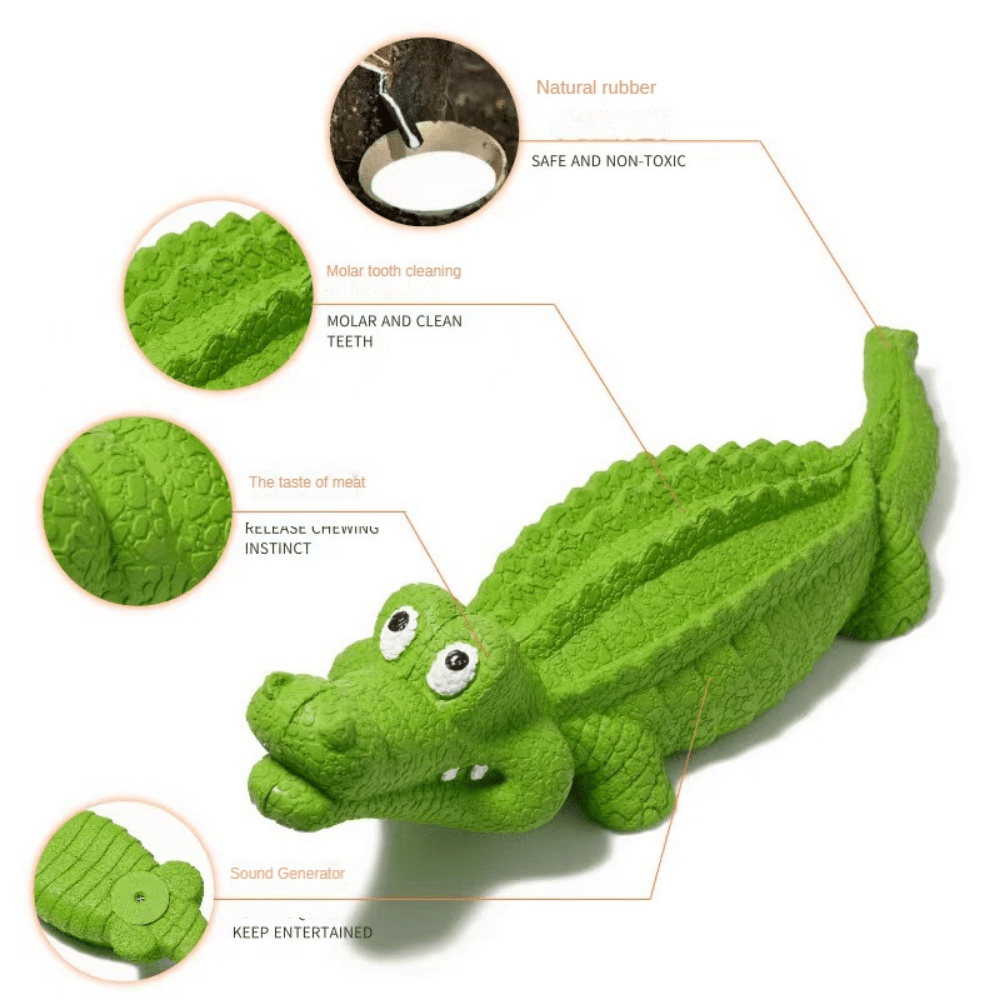 Alligator Animal Tough Dog Toys for Aggressive Chewers/Dog Toys