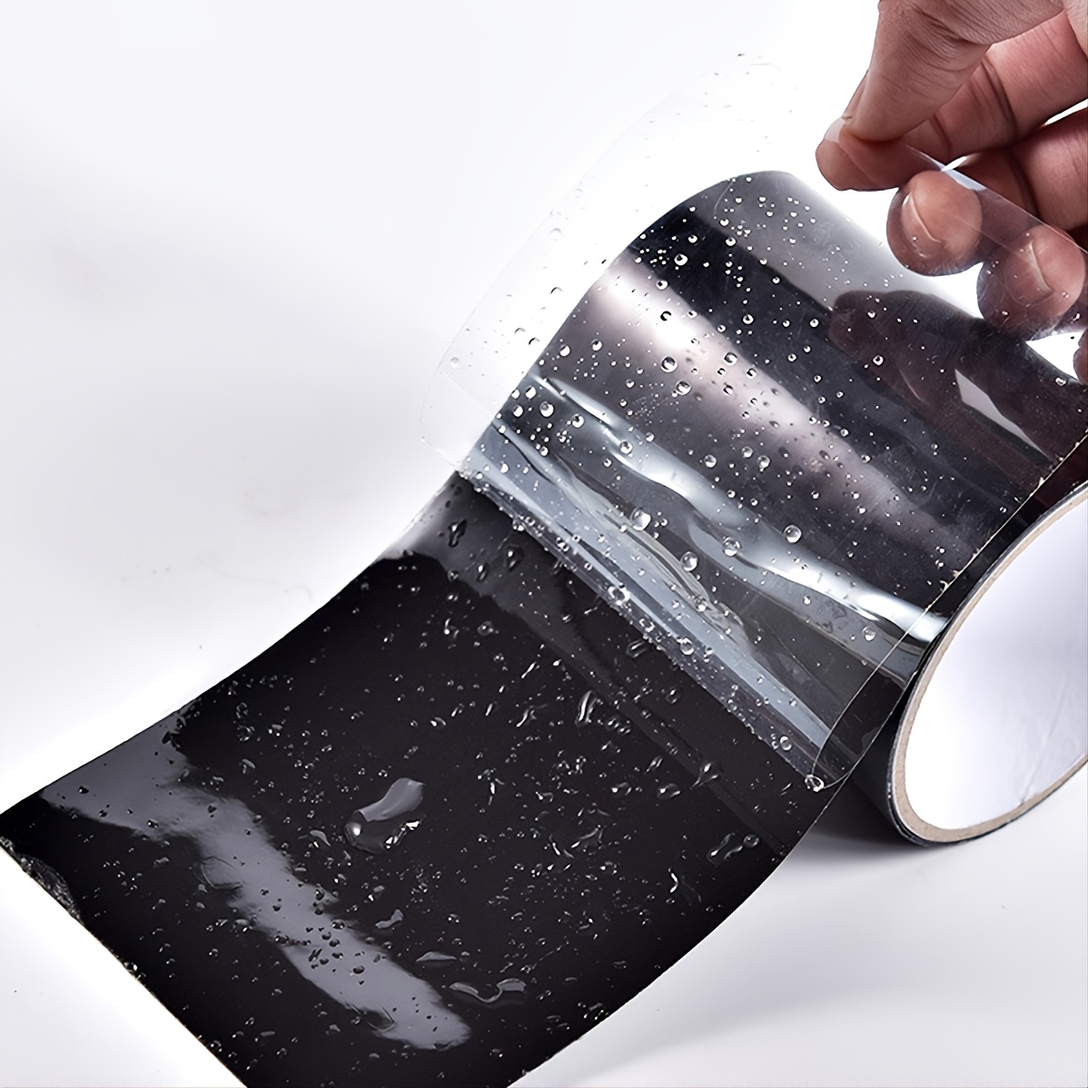 Super Strong Waterproof Tape Stop Leaks Transparent - Temu