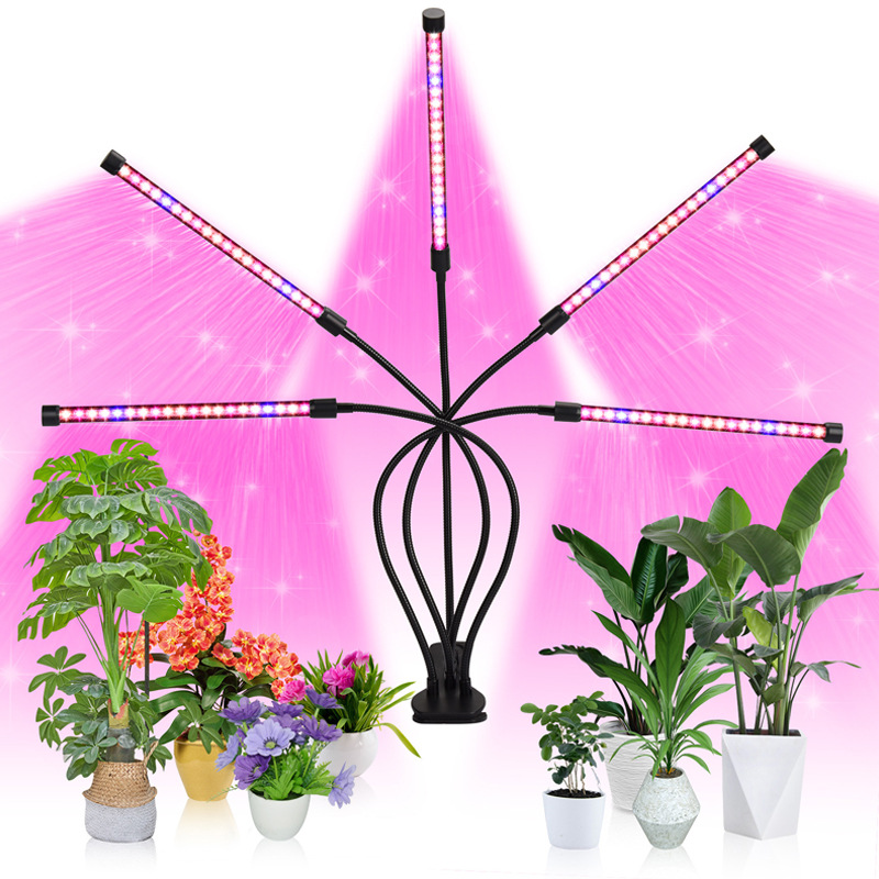 Lampe de croissance à 2 têtes pour plante intérieur - serres