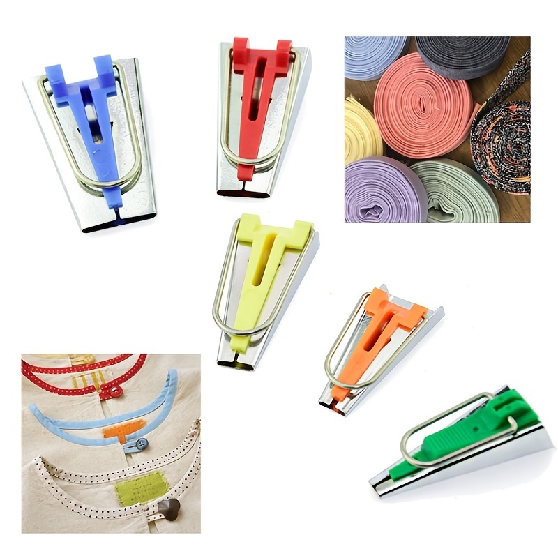 11pcs Bias Binding Maker Set Bias Tape Maker Kit Multifunction Domestic DIY  Sewing Machine Accessories Quilting Craft Tools 