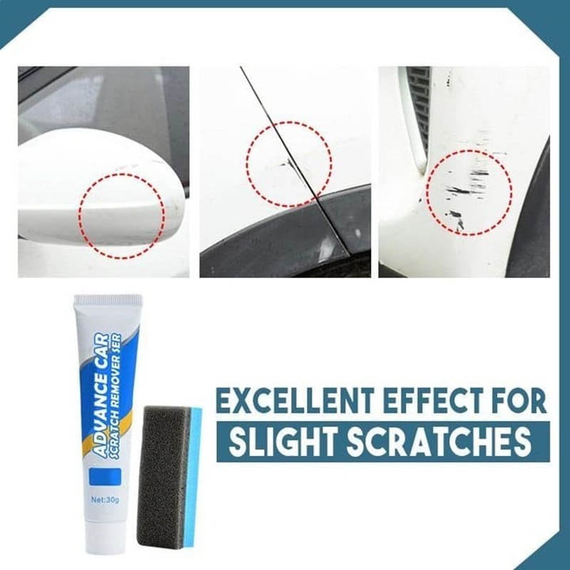Car Scratch Remover Repair Agent Wax Car Polishing Wax 30ml Retreading  Refurbishing Cleaner Tools With Sponge – the best products in the Joom Geek  online store