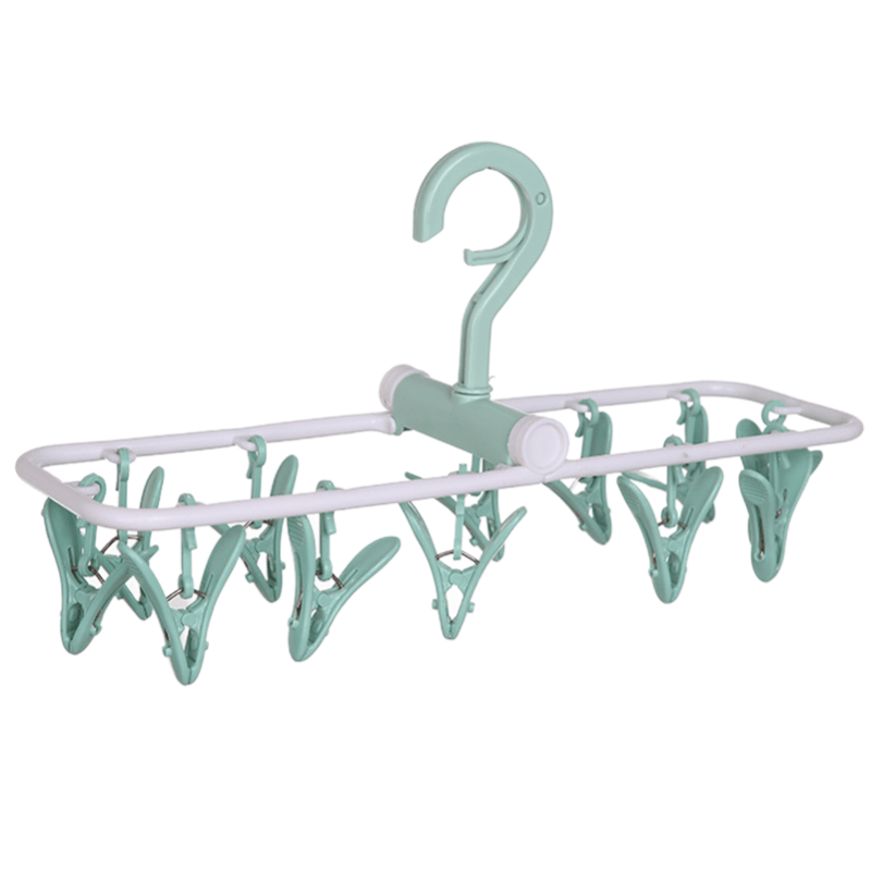 Kids 12 Clear Suit Hanger w/ Clips