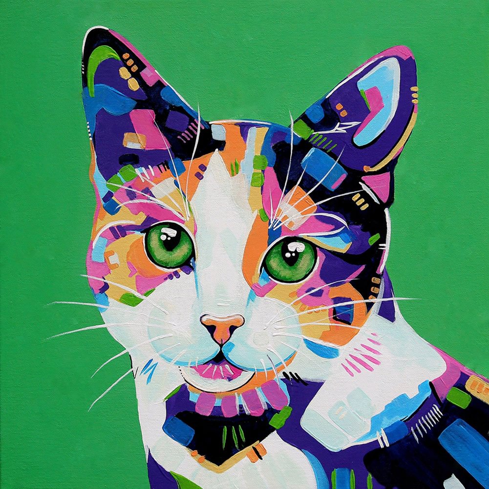 Paint by Numbers for Kids Ages 8-12 Girls - Cat Animal Cute Pet Cat - DIY  Oil Painting Kit Impression Retro Wall Decor Gift Kits 40x50cm :  : Toys & Games