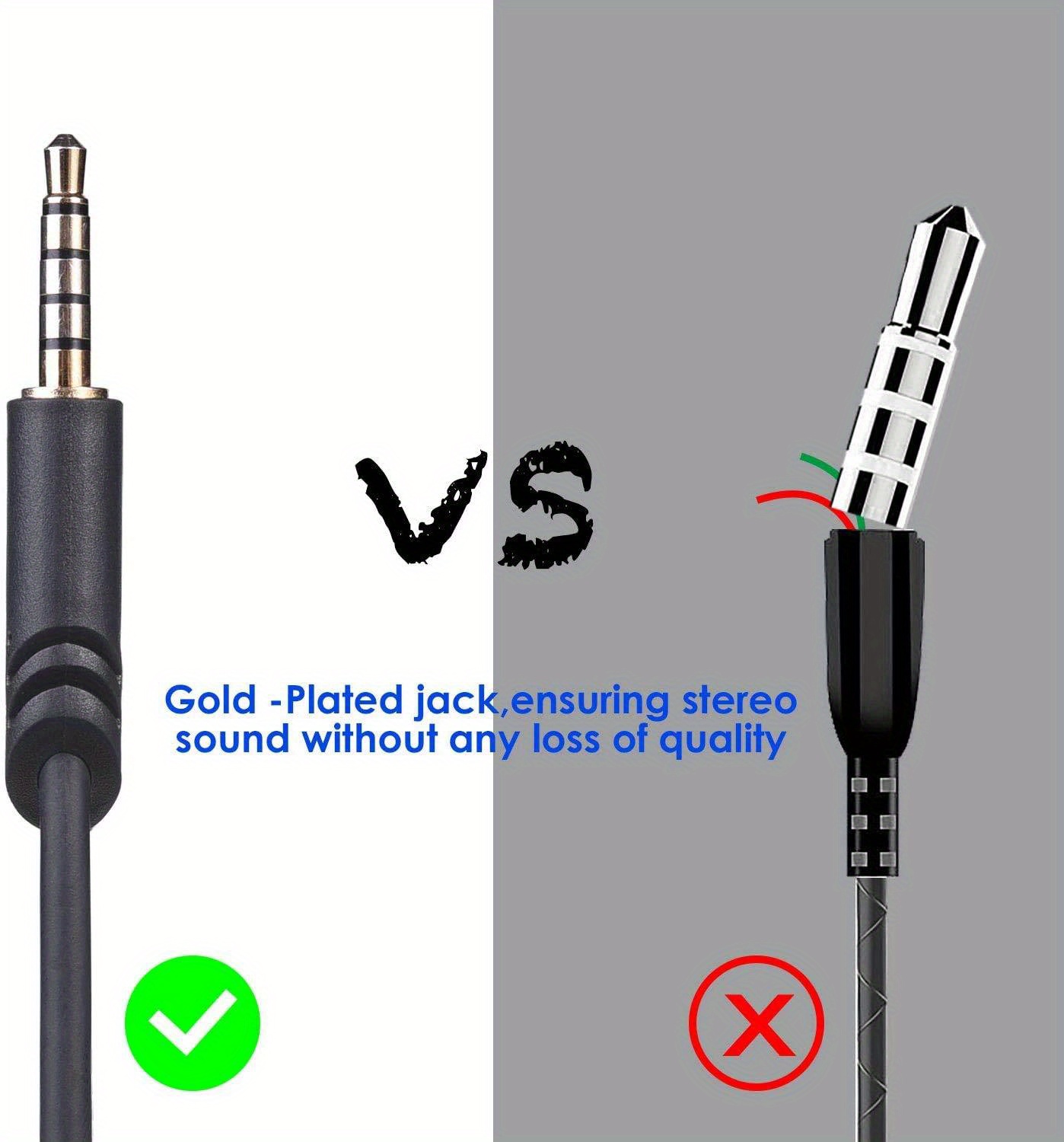 Cable Repuesto Logitech Astro A10 A40 Tr A30 A50 Control Volumen En Línea  Función Silencio Cable Audio Cable Audio Juegos Cable Auriculares Ps5/ Ps4/  Xbox Series X&s/xbox One 78.7 Pulgadas, Descuentos