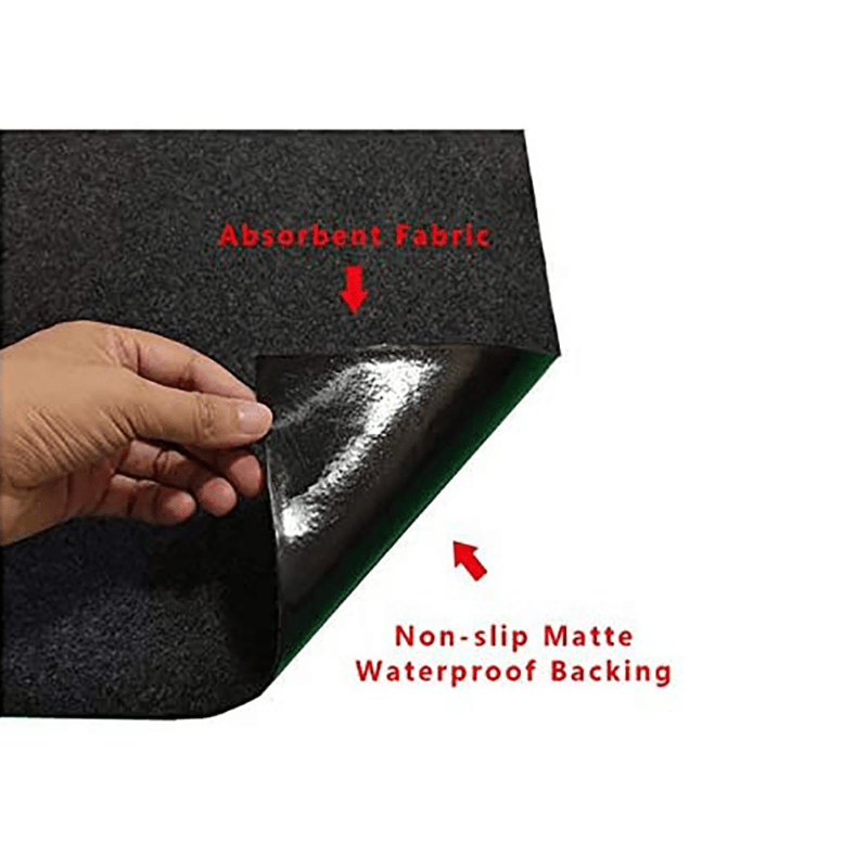 Washable Waterproof Fabric Garage Floor Mat