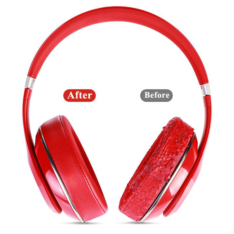 GUPBOO - Coussinets d'oreille, Oreillette de Remplacement pour Beats Studio  2.0 3.0 Ingénieur du son 2e et 3e génération 3 cache-oreilles en velours  rouge velours, - Accessoires casque - Rue du Commerce