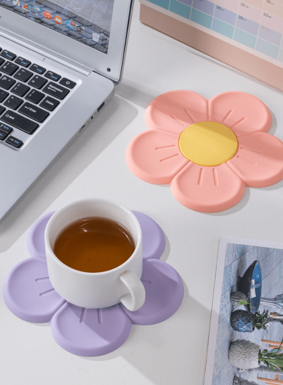 Silicone Trivet Mat, Flower Cartoon Pattern Insulation Pads For Hot Dishes,  Pots, Table, Pans, Non-slip Heat Resistant Kitchen Trivets - Temu