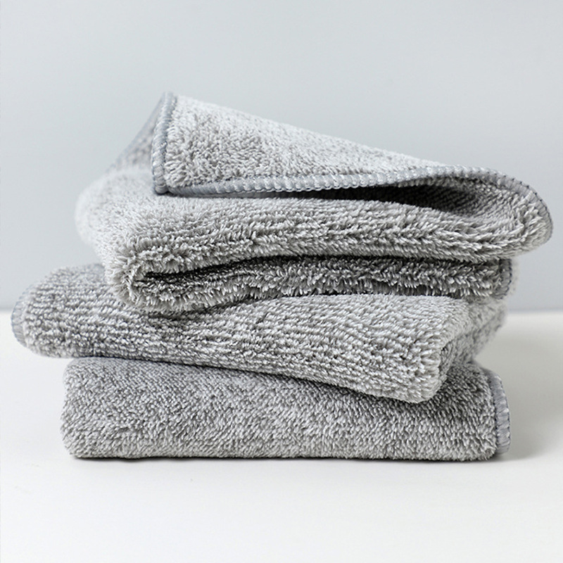 Cleaning towels, rags, water absorbing, thickened fine fiber