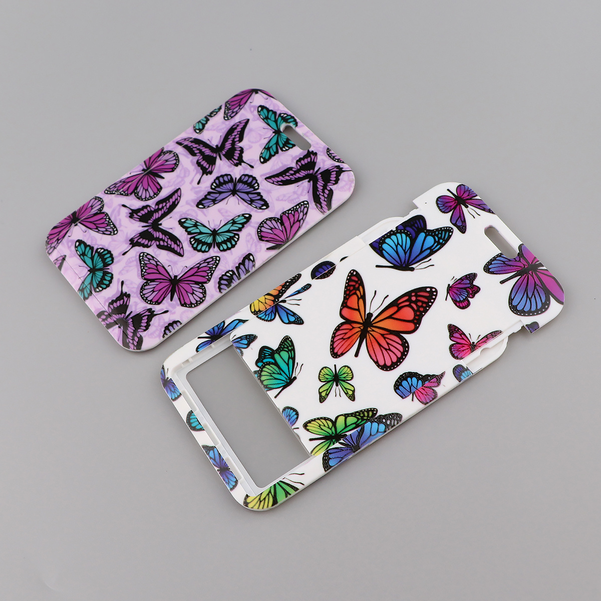 Butterfly Fashion Id Holder Neck Strap: Detachable Lanyards For
