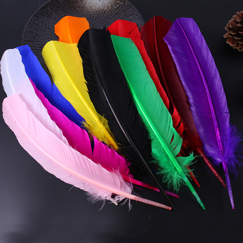 Barred turkey feathers for fly tying -Troutflies UK