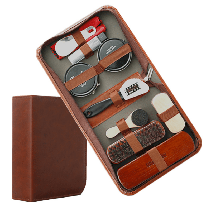 Horsehair Shoes Polish Brushes Kit Leather Shoes Boots Care Clean Polish  Applicators - Temu Germany