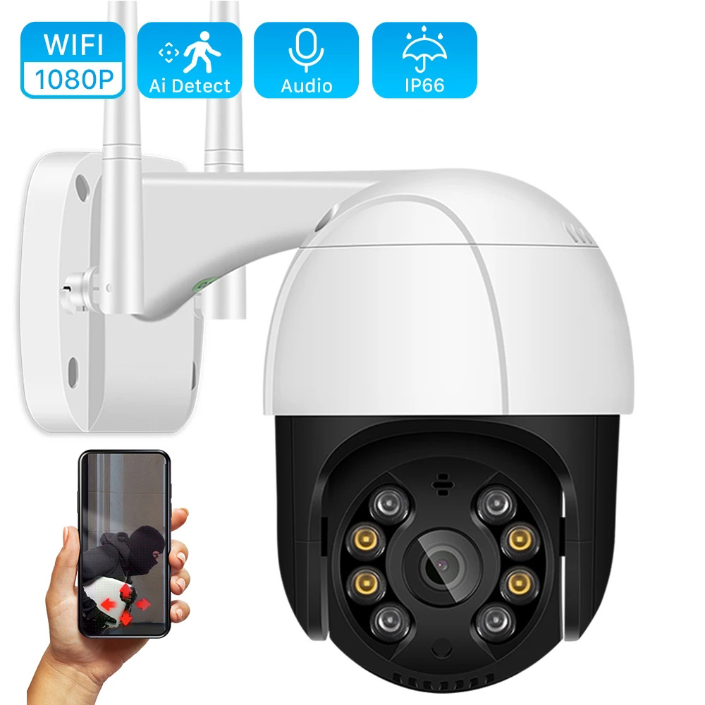 CCTV ICSee 360º Wifi IP Security Protection 8MP 4K Wireless Video