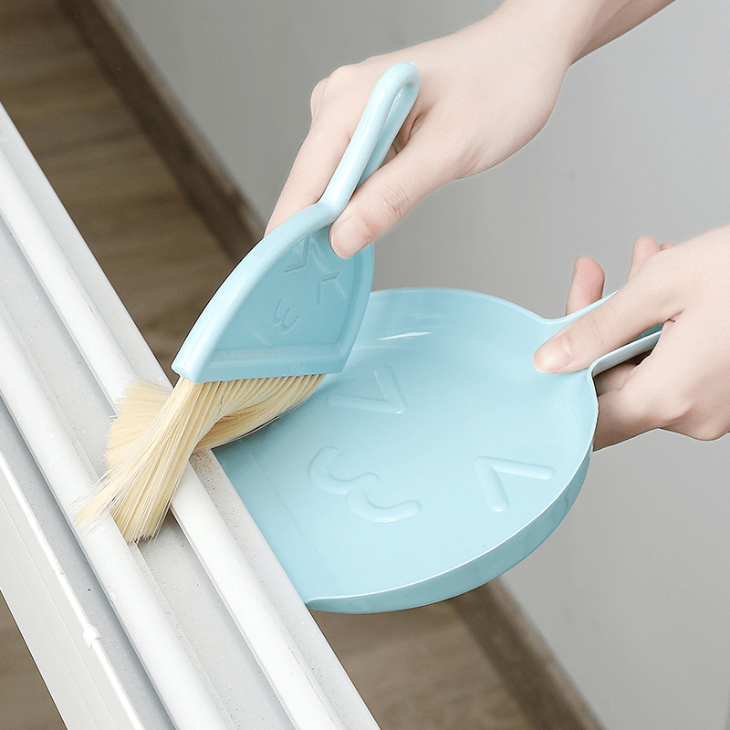 Mini Cleaning Brush Small Broom Dustpans Set Desktop Sweeper Garbage  Cleaning Shovel Table Household Cleaning Tools