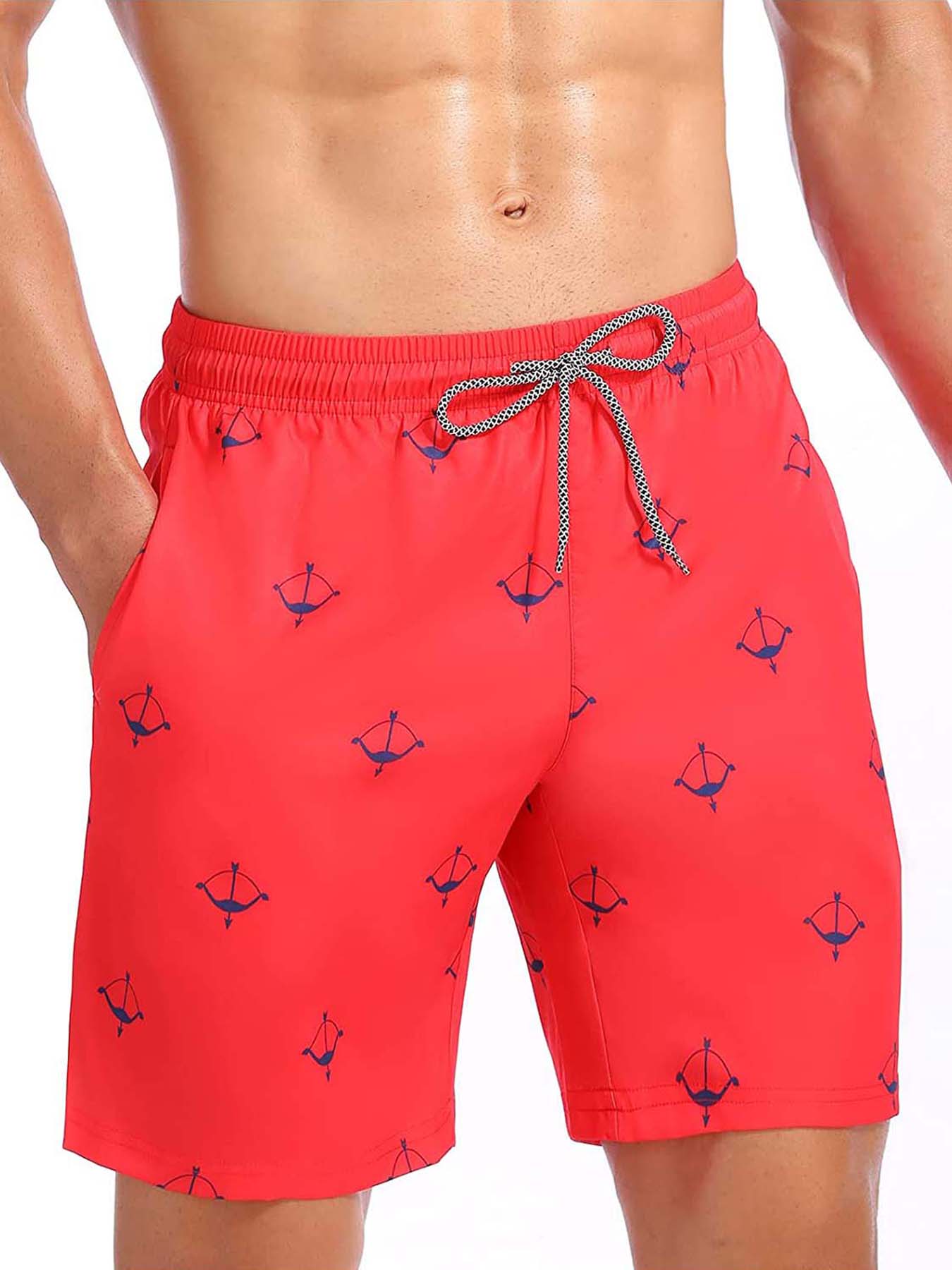 Mens red lounge online shorts