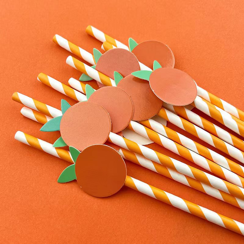 Super Cute Paper Straws, Paper Drinking Straws For Party, Events And Crafts  Party Supplies, Birthday, Wedding, Brida - Temu