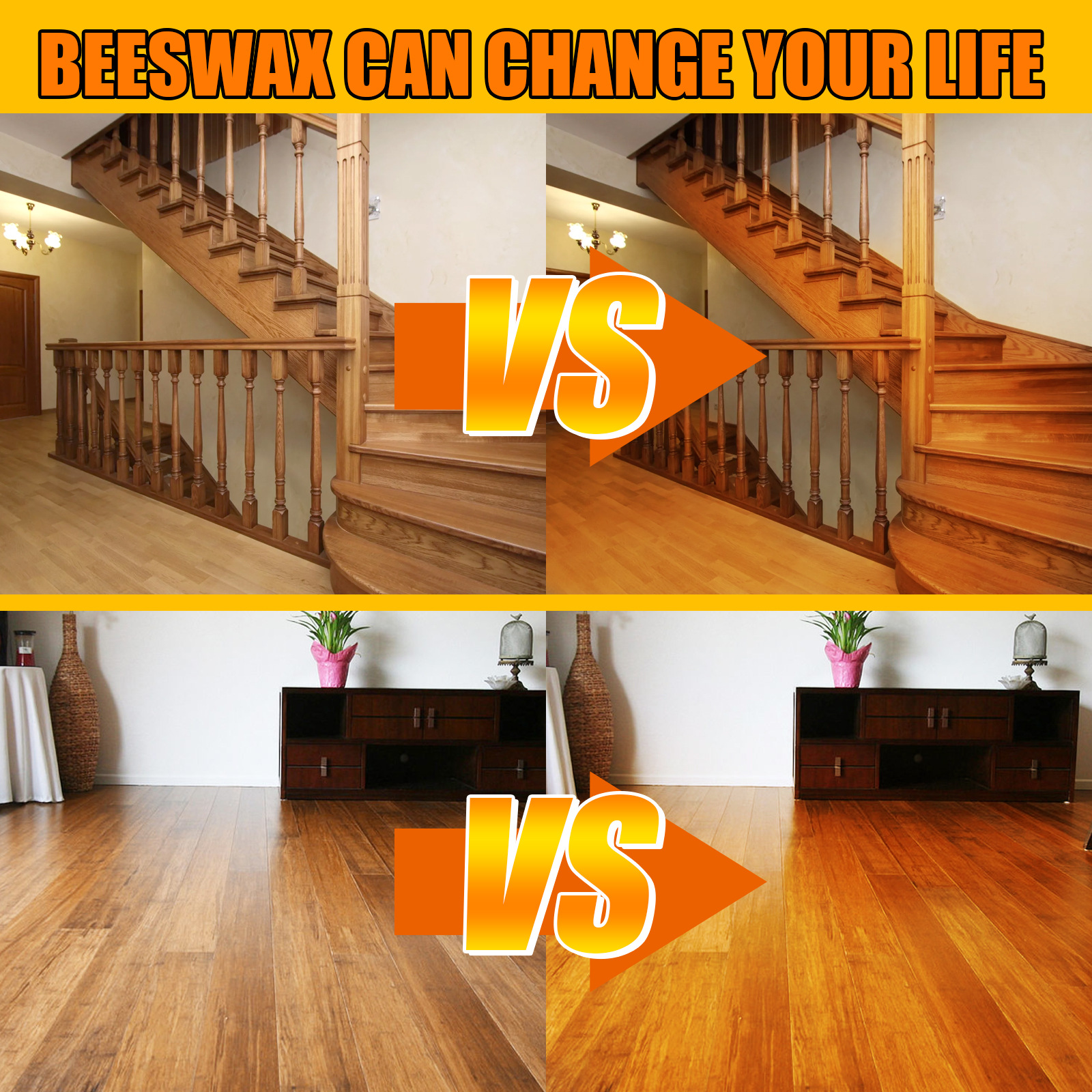 Natural Beeswax Wood Floor Maintenance Beeswax Furniture - Temu