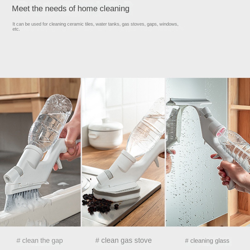 5-in-1 Multi-functional Spray Cleaning Brush - Perfect For Kitchen, Window,  Door & More! - Temu Belgium