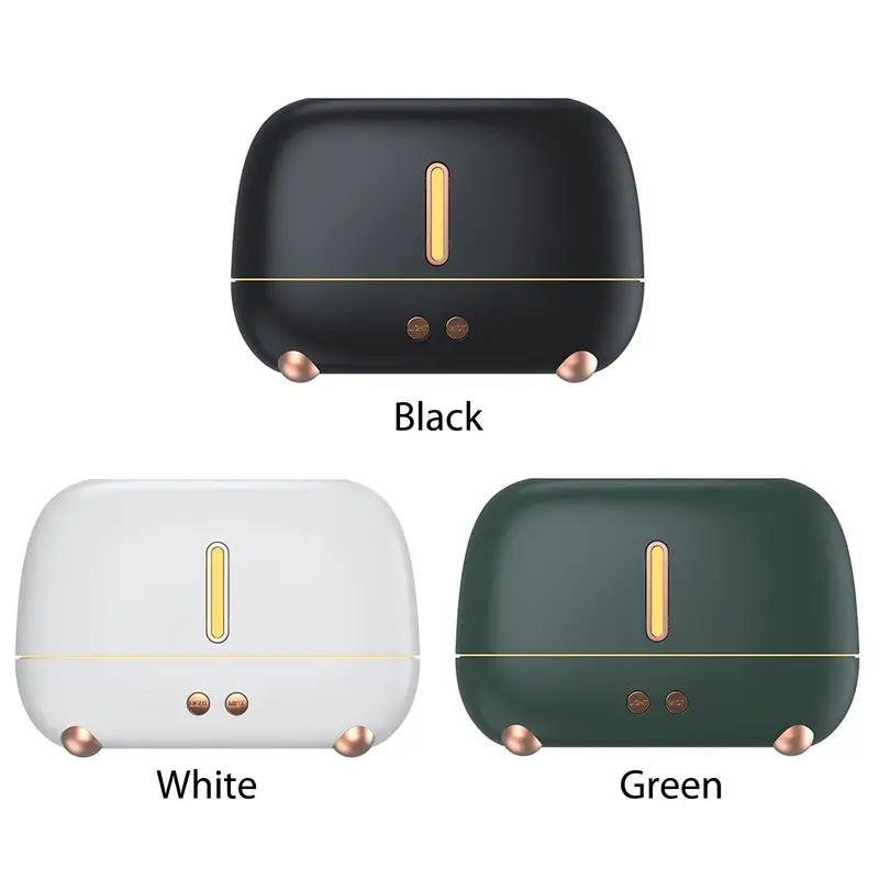 1pc aroma diffuser air humidifier ultrasonic cool mist maker fogger led essential oil flame lamp diffuser details 12
