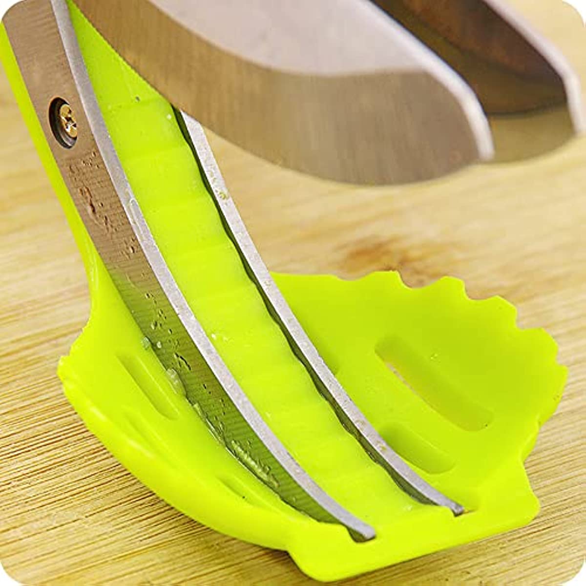 Salad Chopper Scissors Lettuce Chopper Stainless Steel Salad Cutting Tool  Salad Scissors for Chopped Salad for Cucumbers Lettuce - AliExpress