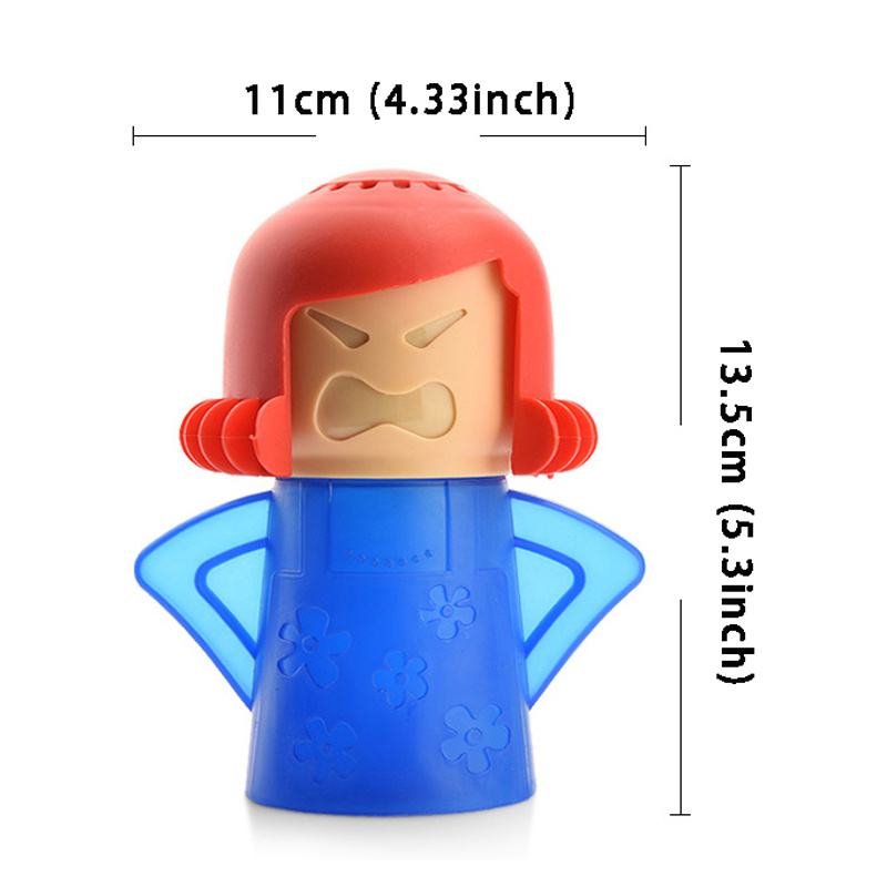 Household Deodorizer Angry Mom Microwave Cleaner Cartoon Fridge Cleaner  Odor Remover