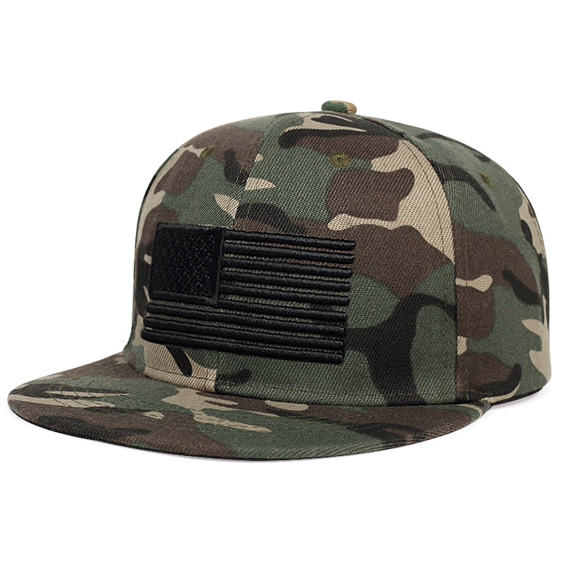 Usa Flag Camouflage Baseball - High Quality Snapback Hat For Men