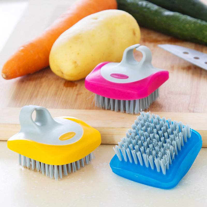 1pc Efficient Cleaning Brush, Kitchen Fruit And Vegetable Cleaning Brush -  Perfect For Potatoes And Other Vegetables