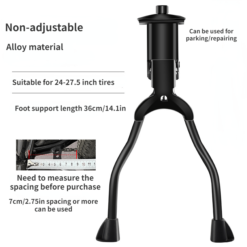 Double Foot Bicycle Brace Mountain Bike Center Support For Parking