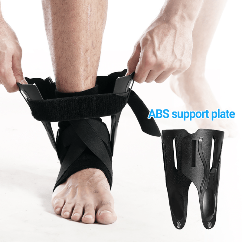 Ankle Support Brace Adjustable Sprained Ankle Splint Support - Temu