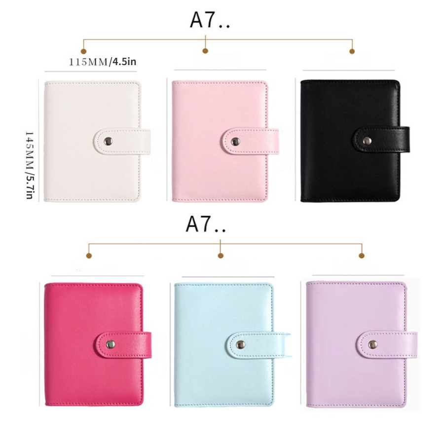 A7 Mini Budget Binder For Saving Money Budget Loose-leaf Planner With Cash  Envelope Wallet System 6 Holes Pockets Zipper - AliExpress