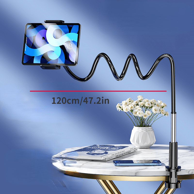 Hidden Mobile Phone Bracket Bedside For Ipad Desktop Universal Dormitory  Chase Drama Artifact Metal Tablet Support Rack - Temu