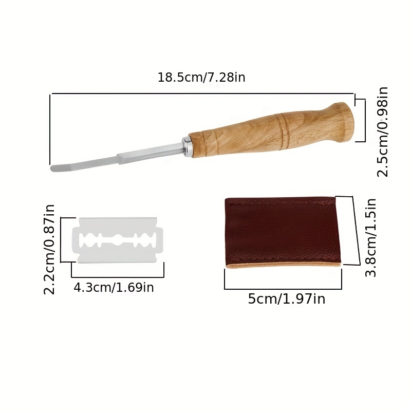 Baking Tool Set Bread Slashing Knife Contour Knife Flour - Temu