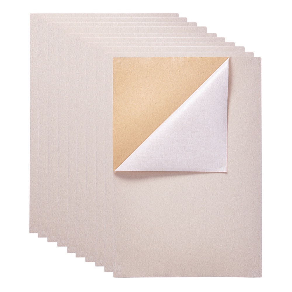 5 x 7 / 5.9 x 5.9 inch Wholesale Self-adhesive Velvet Paper Backers,  Invitation Mats
